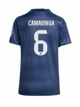 Real Madrid Eduardo Camavinga #6 Zenski Gostujuci Dres 2025-26 Kratak Rukavima